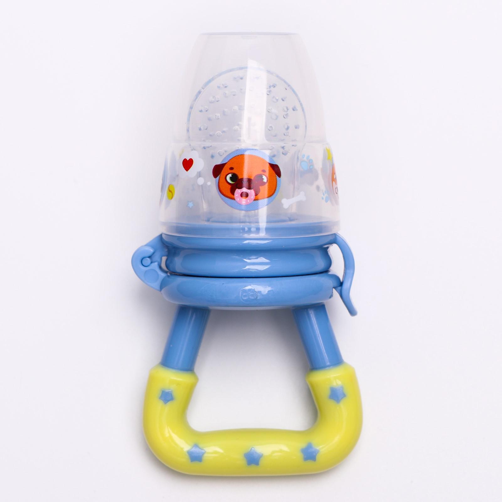 Мам&Бейби FOR KIDS Nibbler with silicone nets `Dogs` S, M, L